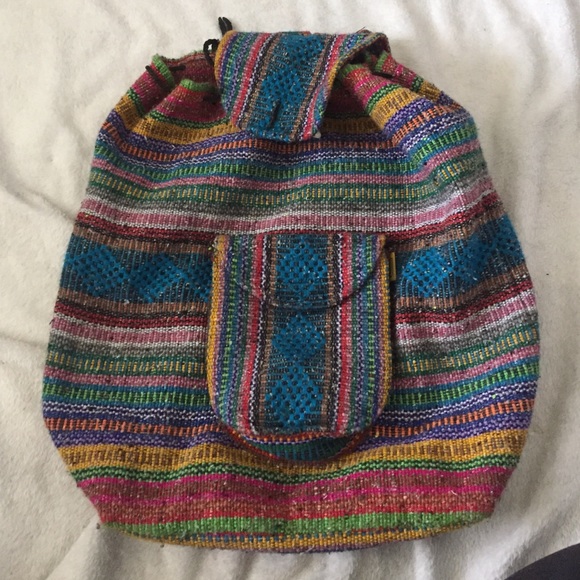 Handbags - Tweed backpack