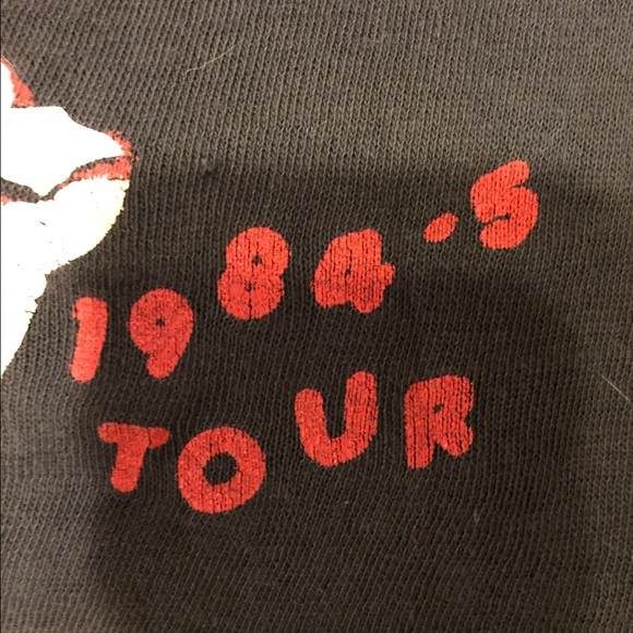 Authentic vintage Twisted Sister TourT 80's - Picture 4 of 4