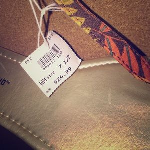 Tribal print sandals🍂