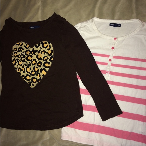 Children's Gap shirts. Slightly worn