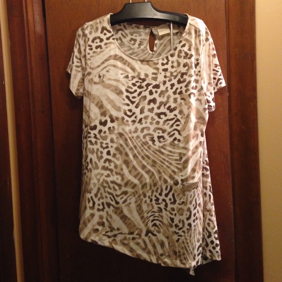 Chico's animal print tunic