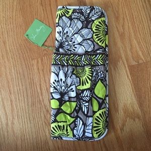 Vera Bradley NWT "citron" Curling/Flat iron bag