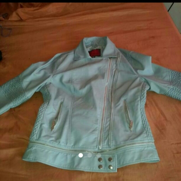 Women's leather jacket