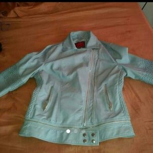 Women's leather jacket