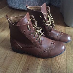 Brown boots