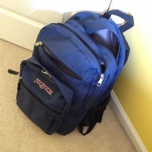 Jansport navy backpack