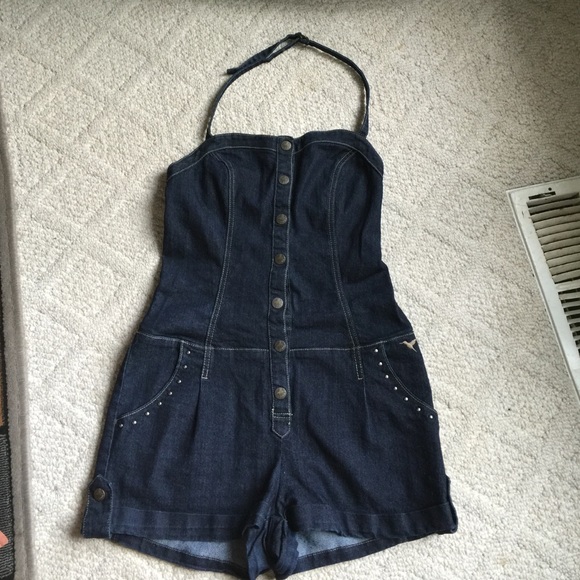Denim - Denim jumper/romper