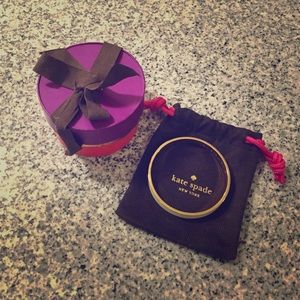 Kate spade "creme de la creme" white bangle