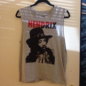 Jimi Hendrix Muscle Tee
