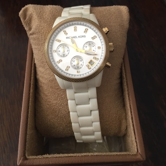 Michael Kors white watch!