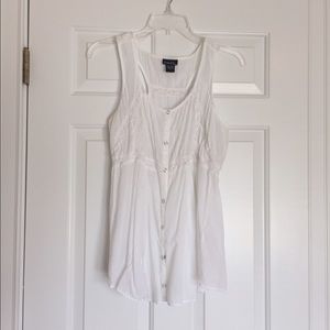 Rue 21 laced cotton top