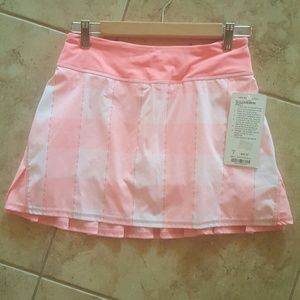LULULEMON pacesetter running skirt 4 tall