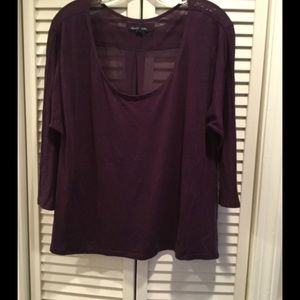 Purple American Eagle shirt (Size XL)