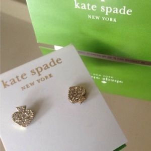 Signature Spade Crystal Stud Earrings