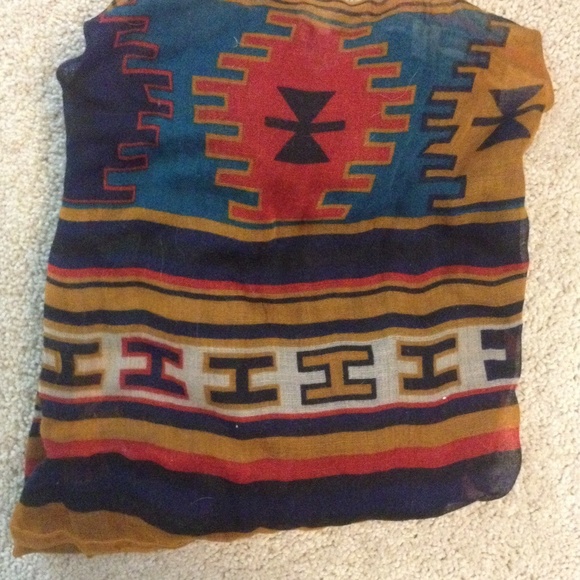 Cute Aztec circle scarf