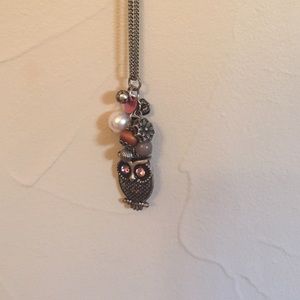Long Owl Necklace