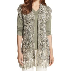Chico's fringe vest
