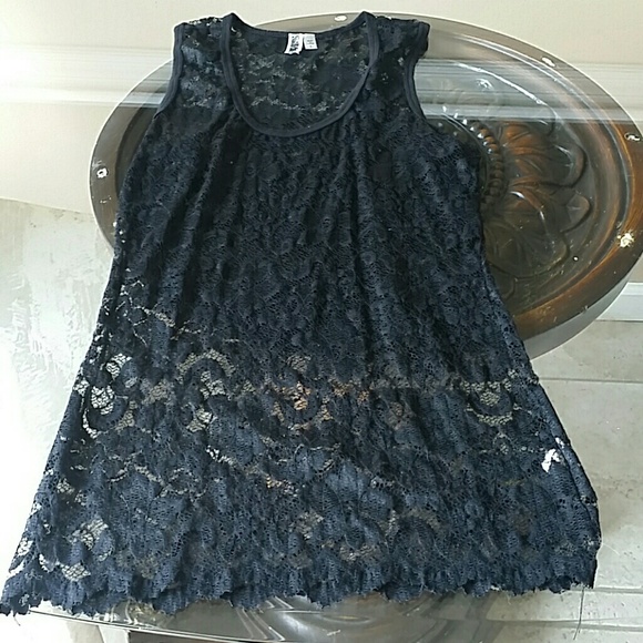 Cute see though lace top