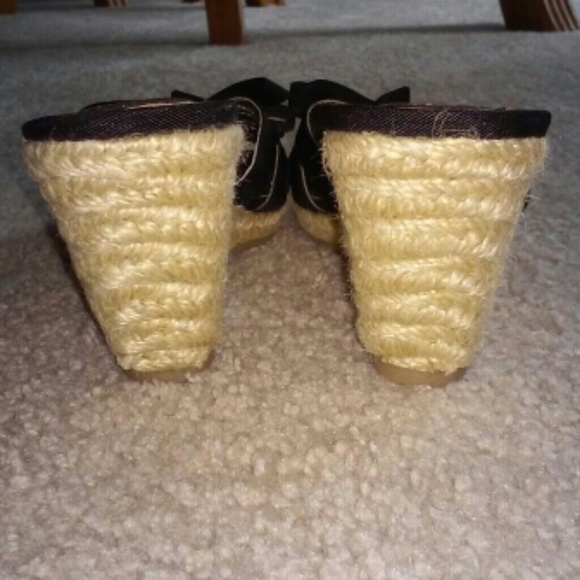 Ann. Taylor Loft wedge sandals - Picture 3 of 4