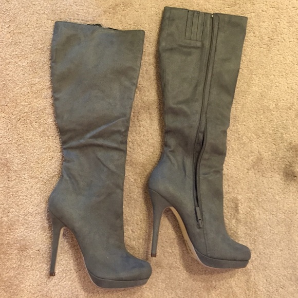 Sexy suede Fabienne boots