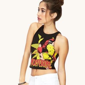 Marvels/Wolverine crop top