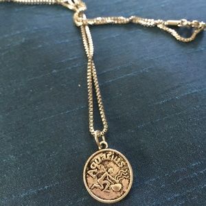 ☀️SummerSale☀️ Aquarius Zodiac Necklace