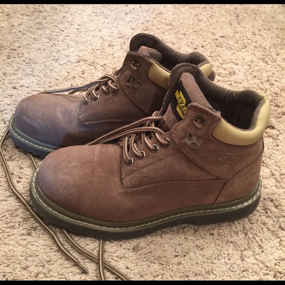 Brazos Steel toed hiking boots