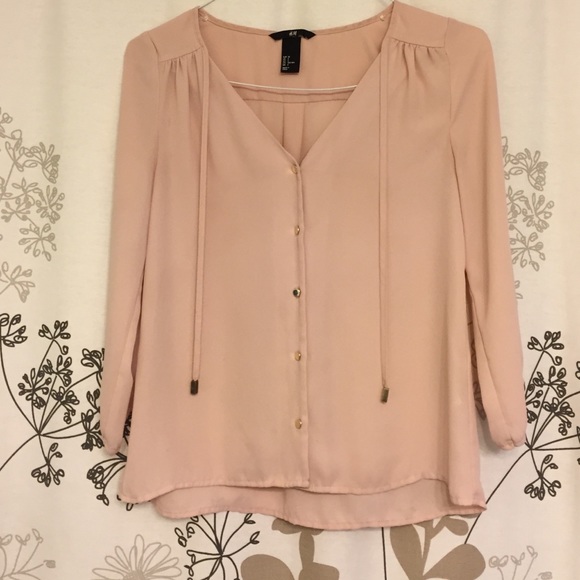 Pale pink soft shirt