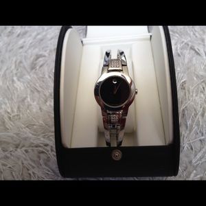 Movado watch Swiss made link watch