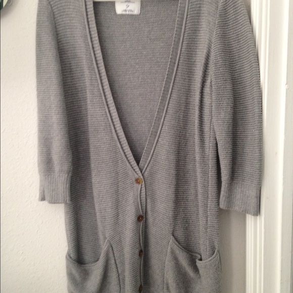 Oversized long cardigan