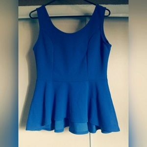 Peplum top