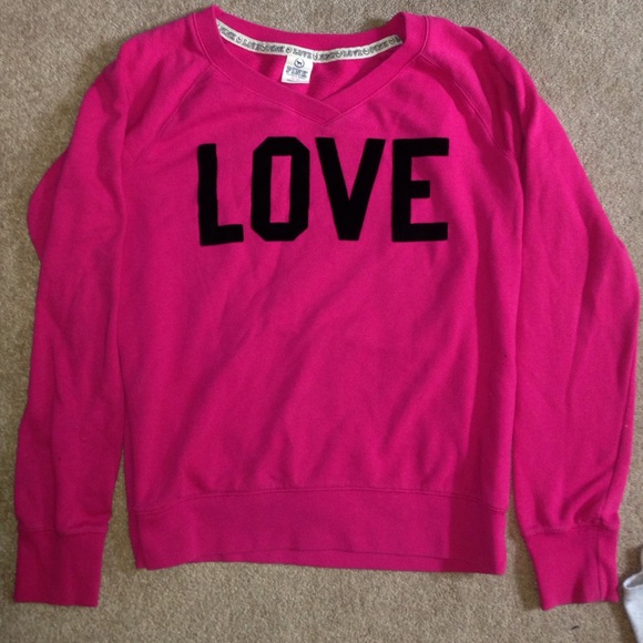 Pink sweatshirt