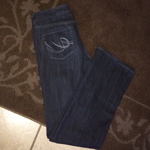 Express boot cut jeans