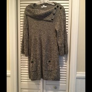 Gray sweater dress. Size XL.