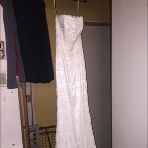 Wedding dress never and I mean never worn!