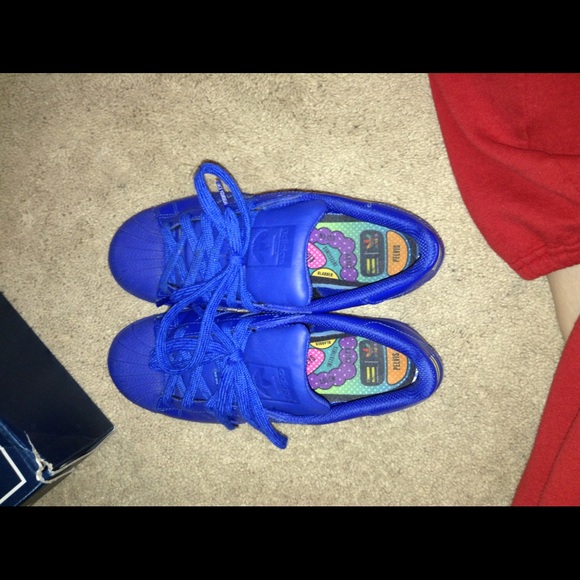 Blue Adidas