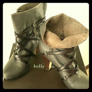 Kelly & Katie Leather Boots