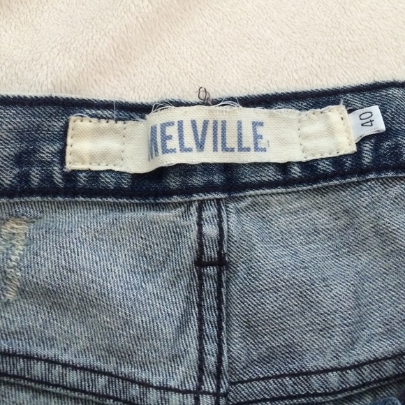 High Waisted Denim Shorts - Picture 2 of 2