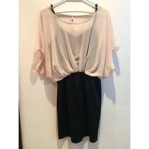 Black and Cream Dress