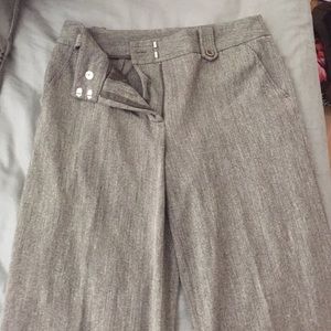 Grey work pants