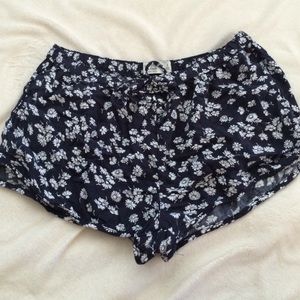 Floral Flowy Shorts