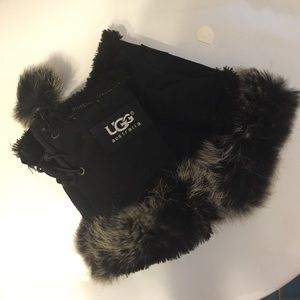 UGG fingerless mittens