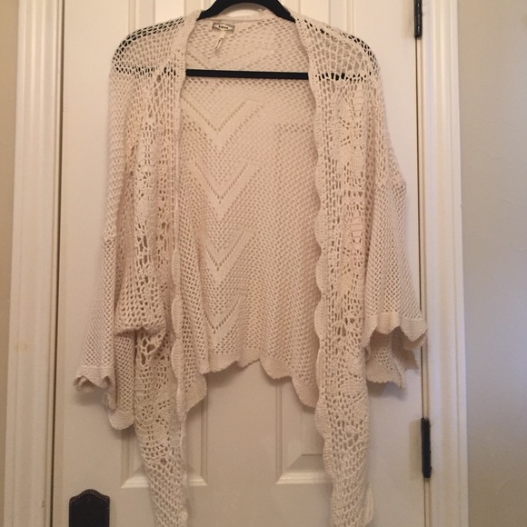 Pac Sun White Knit Cardigan - Picture 1 of 1