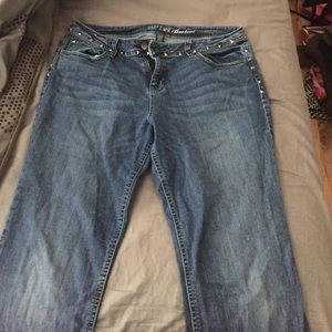Very cute rhinestone jeans