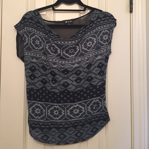 Navy Top from Nordstrom