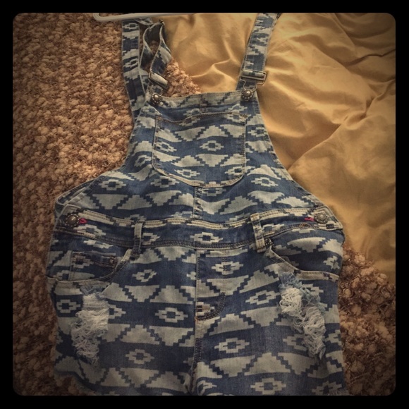 Dollhouse short overalls