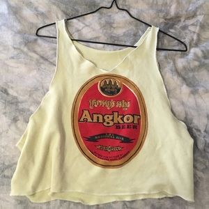 Super cute beer loose tank!