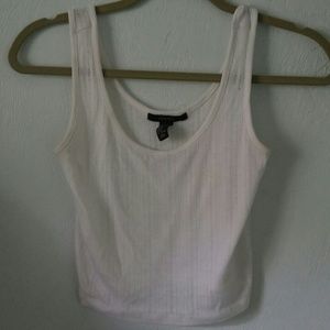 White crop top