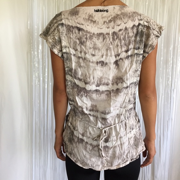 Billabong cotton lace top - Picture 3 of 4