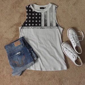 American Flag Muscle Tank